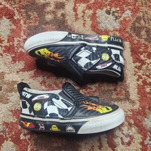 Vans Racecar slip-ons toddler size 5